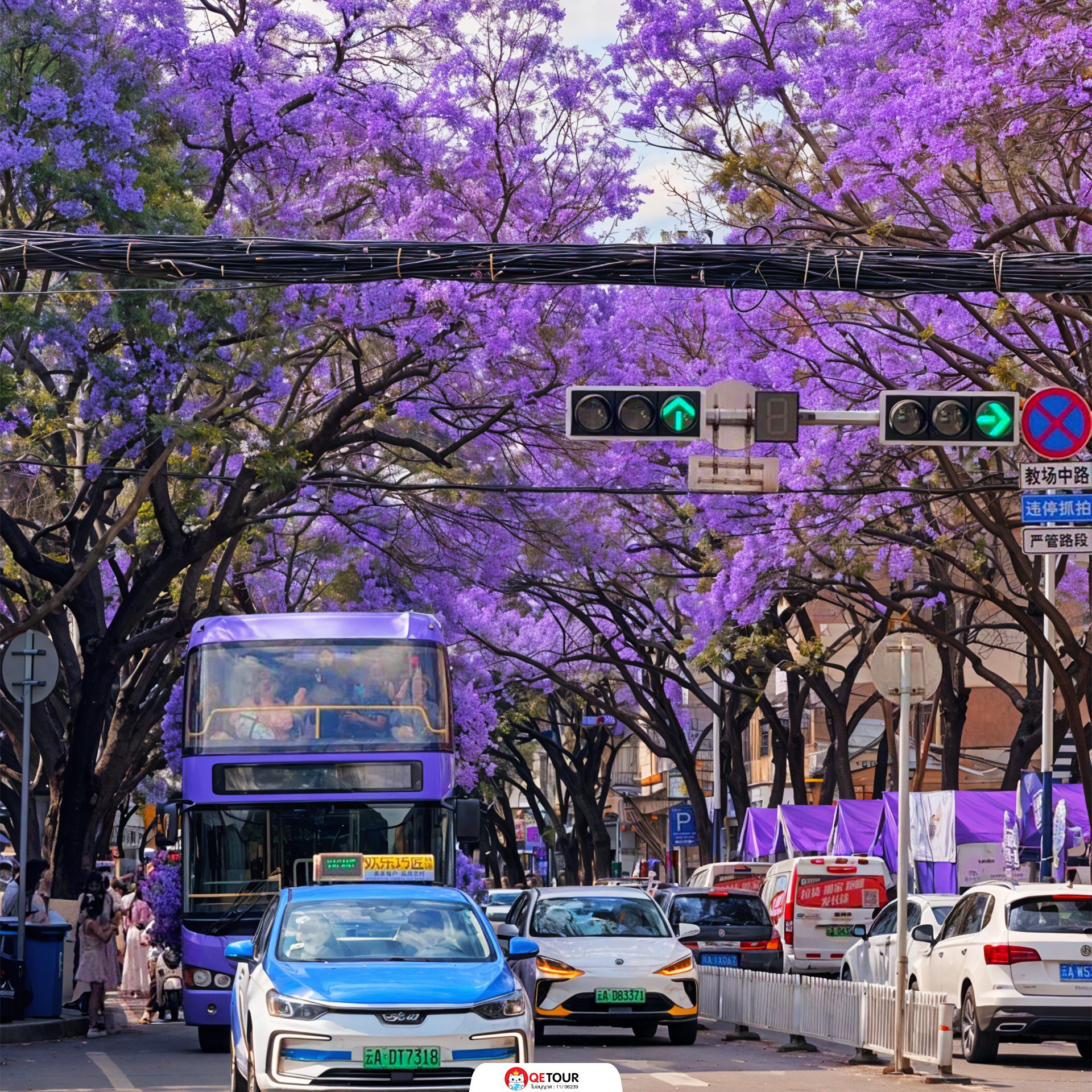 ถนนดอกศรีตรัง คุนหมิง