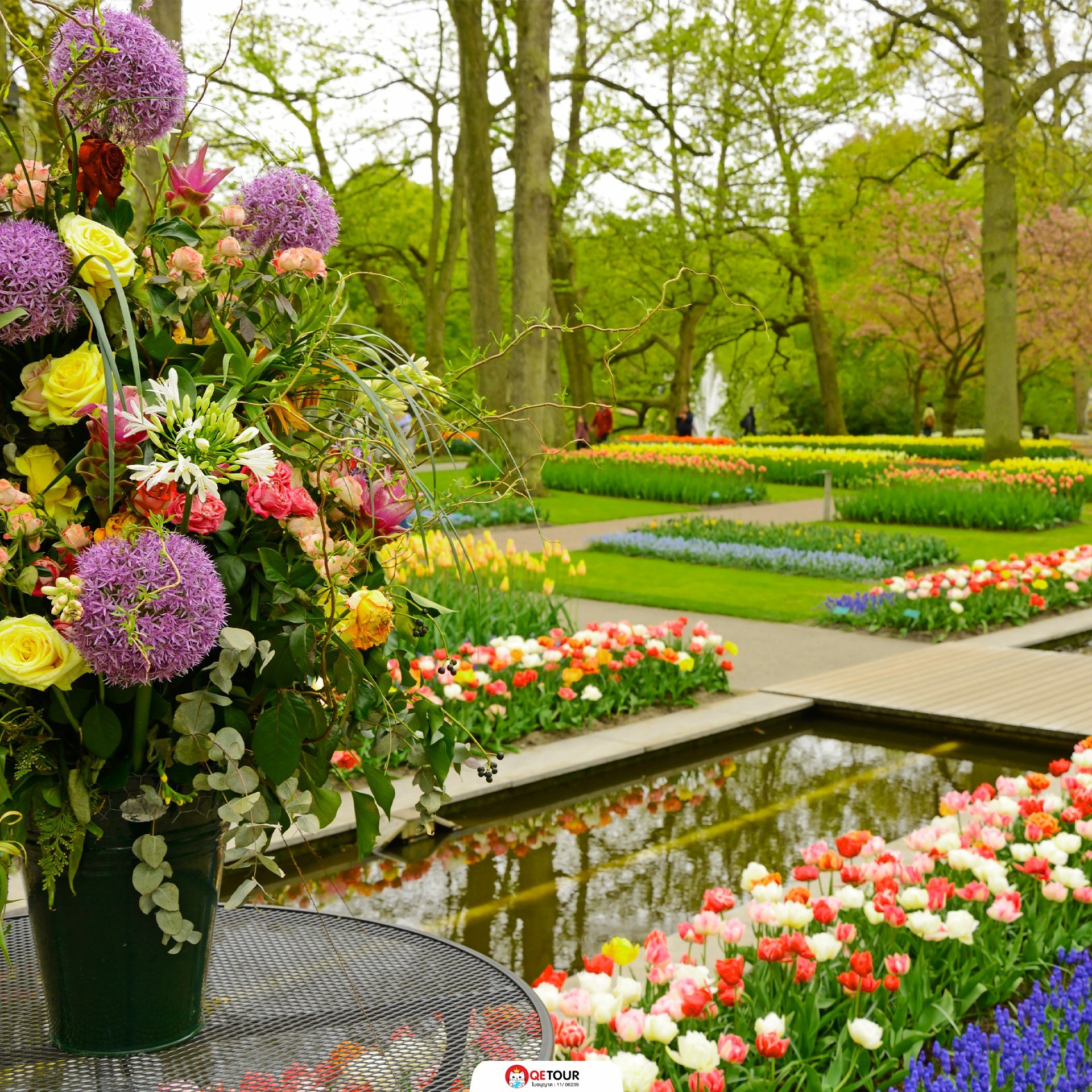 สวนเคอเคนฮอฟ เนเธอร์แลนด์