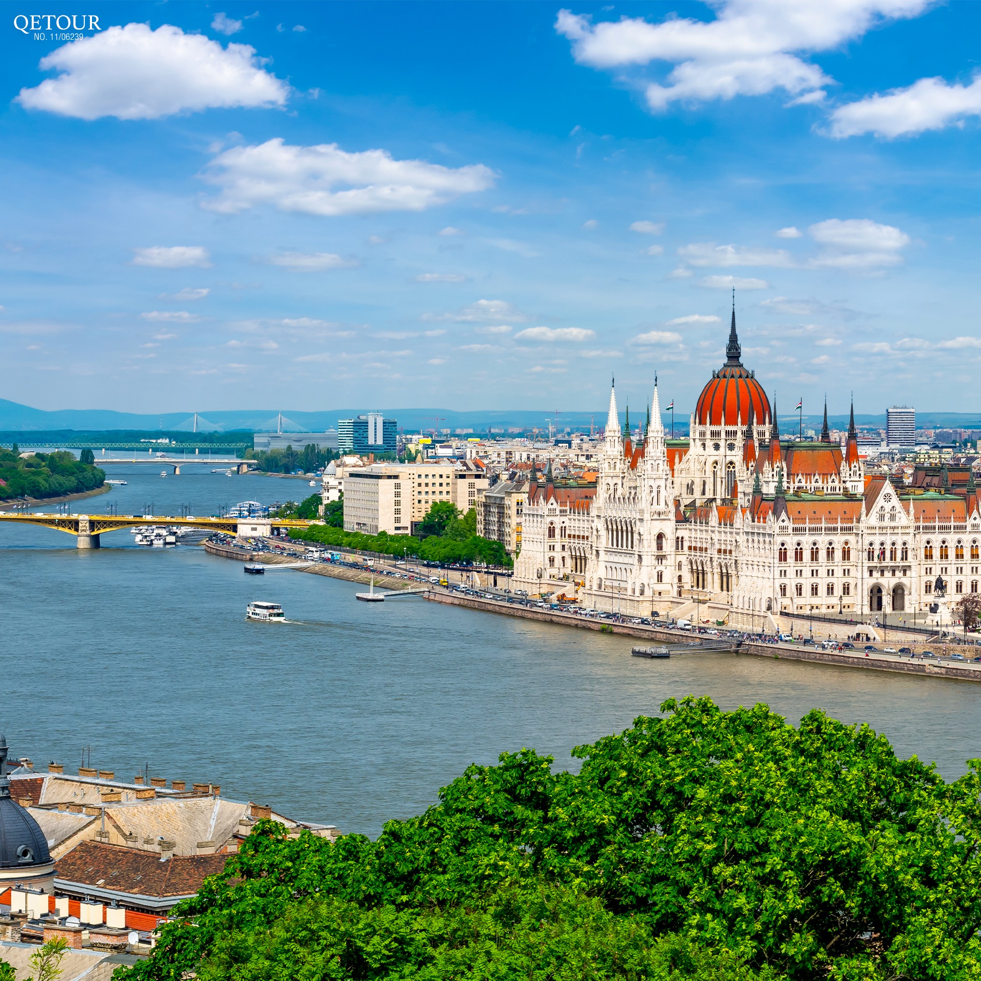 ล่องเรือแม่น้ำดานูบ ฮังการี