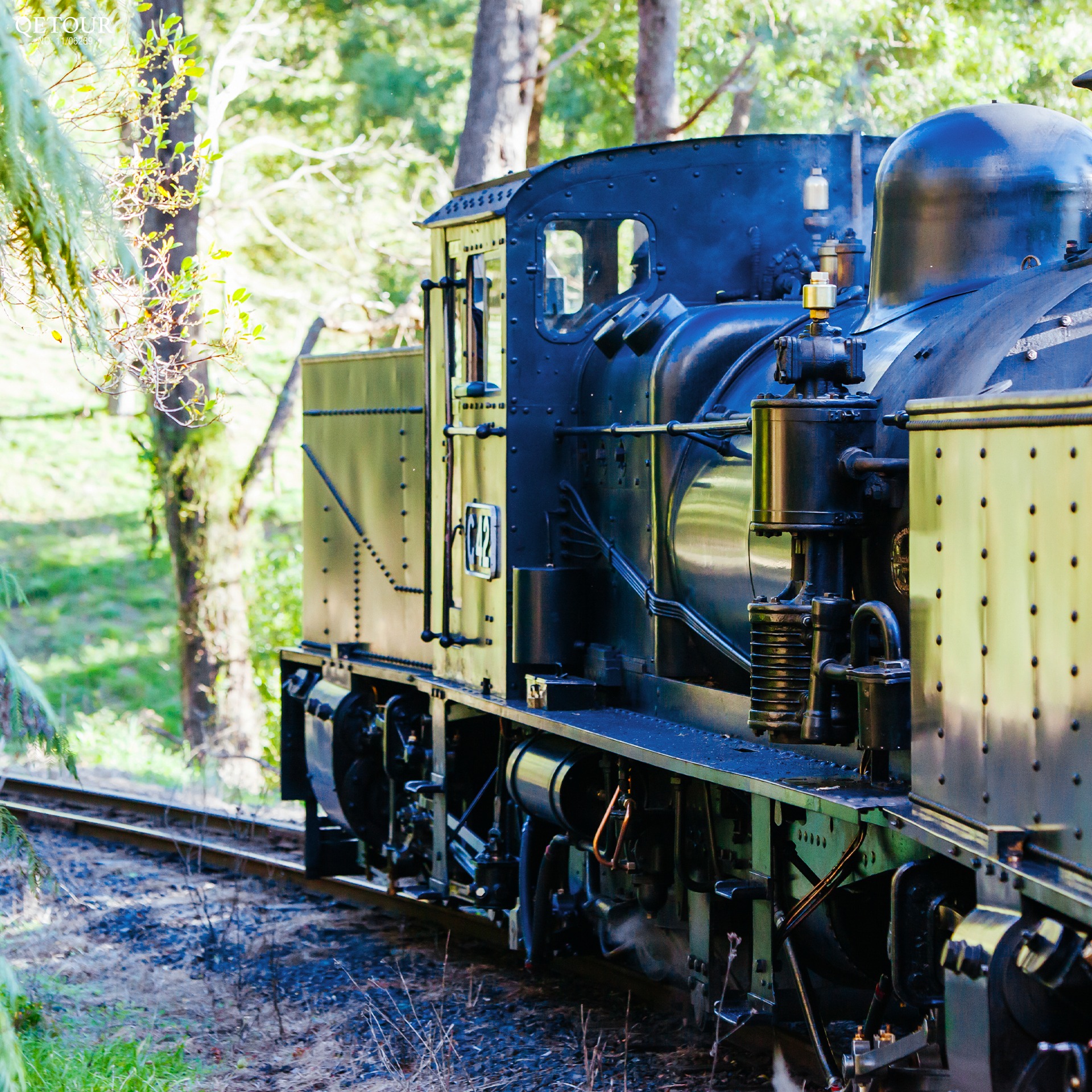 รถไฟจักรไอน้ำโบราณ ออสเตรเลีย