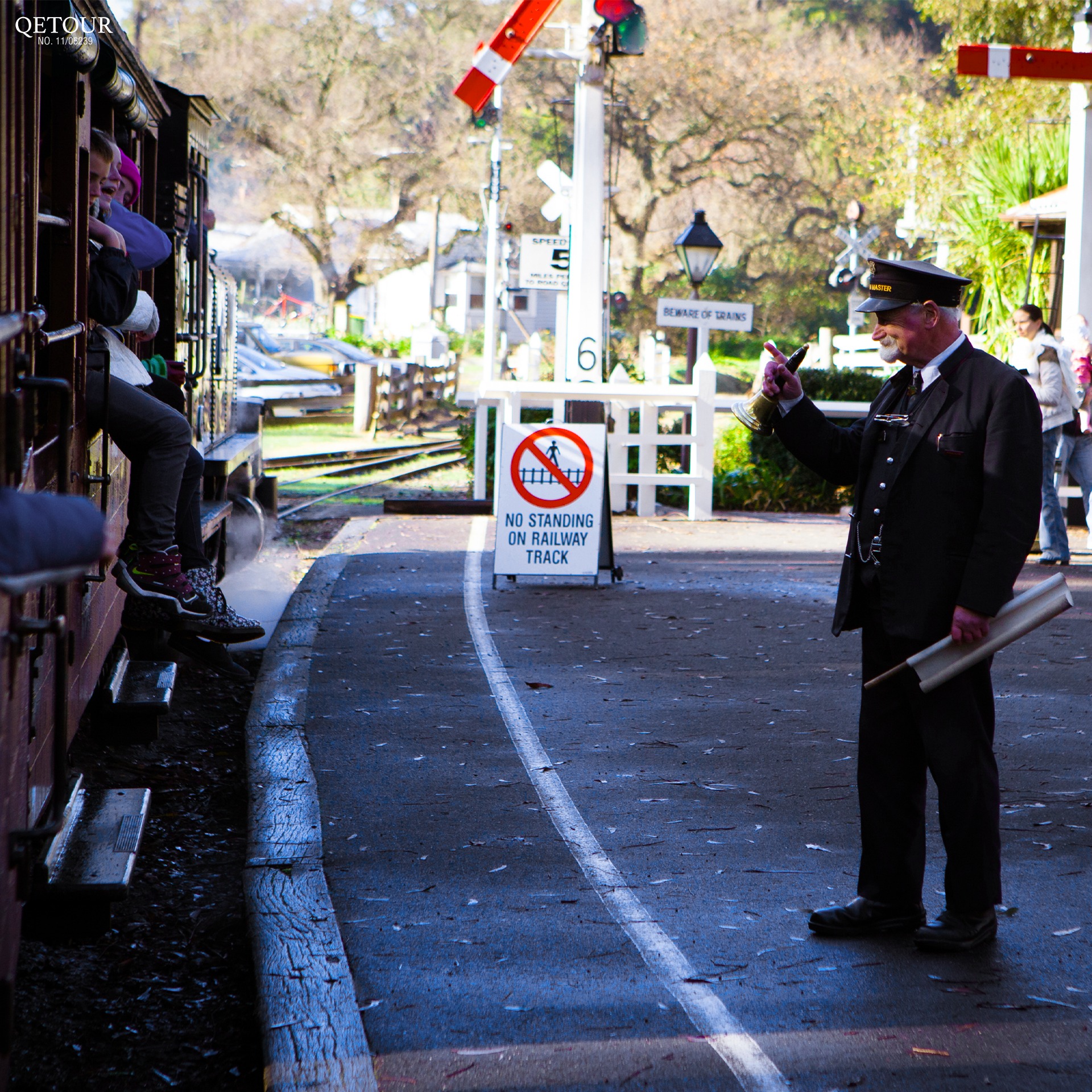 รถไฟจักรไอน้ำโบราณ ออสเตรเลีย